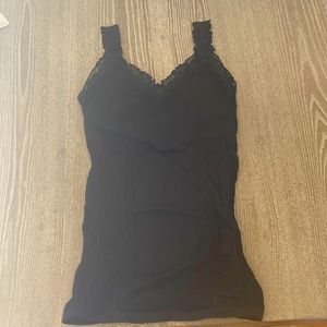 Selling a camisole shirt, solid black